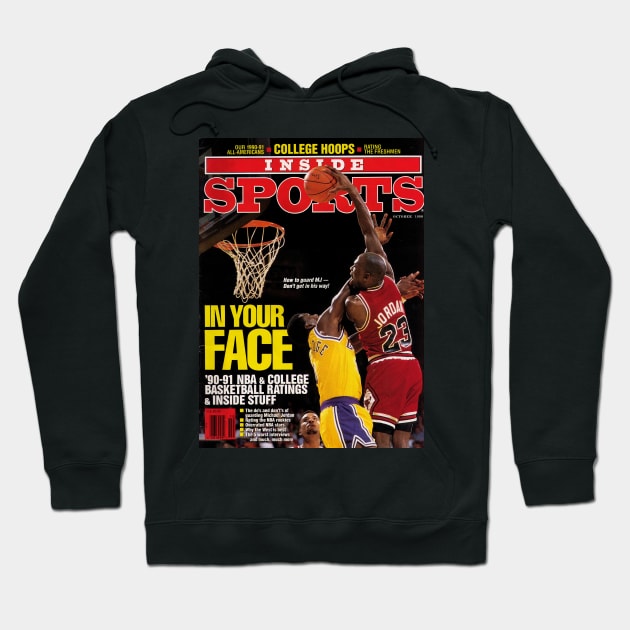 JOrdan in your face Hoodie by berasbulogs